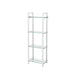 Harry 160cm Chrome and Glass 3 Tier Display Unit Shelving Unit CIMC 