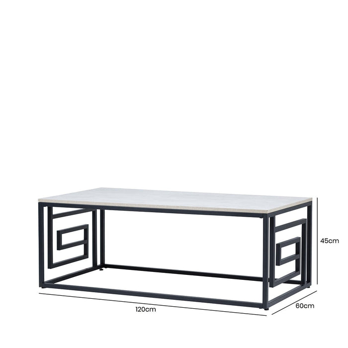 Devon Black and Grey Coffee Table Coffee Table CIMC 