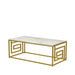 Devon Cream and Gold Coffee Table Coffee Table CIMC 