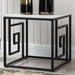 Devon Black and Grey End Table Side Table CIMC 