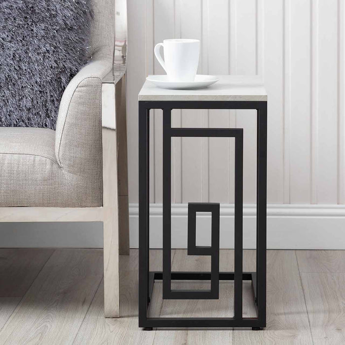 Devon Black and Grey Sofa Table Side Table CIMC 