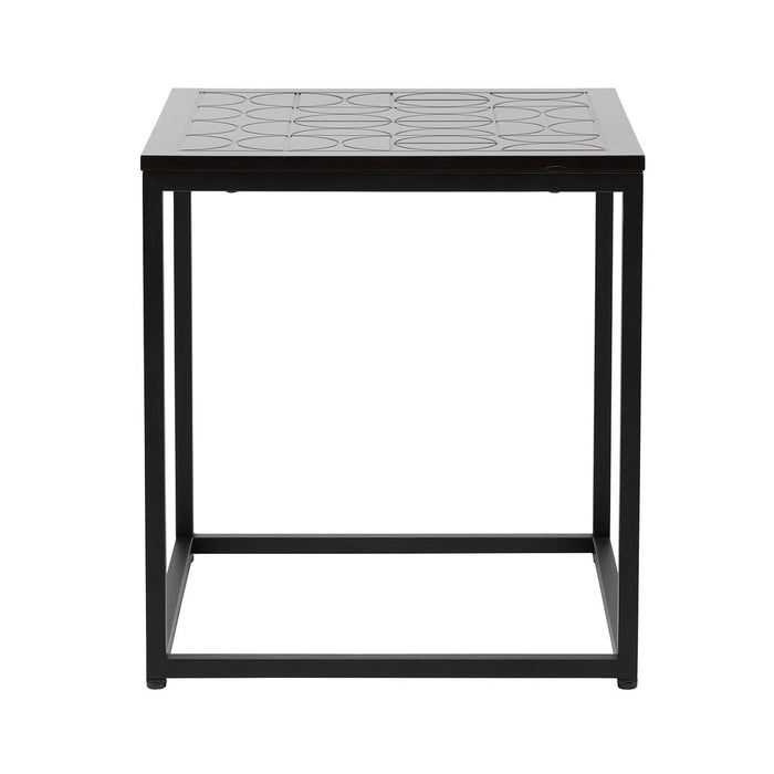 Solenn Black End Table Side Table CIMC 