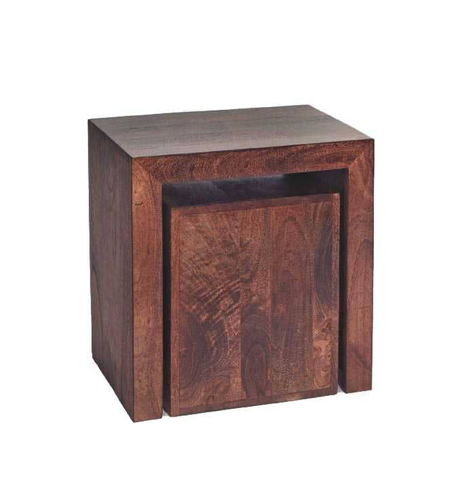 Toko Dark Mango Cubed Nest Magno 2 Tables Toko IHv2 