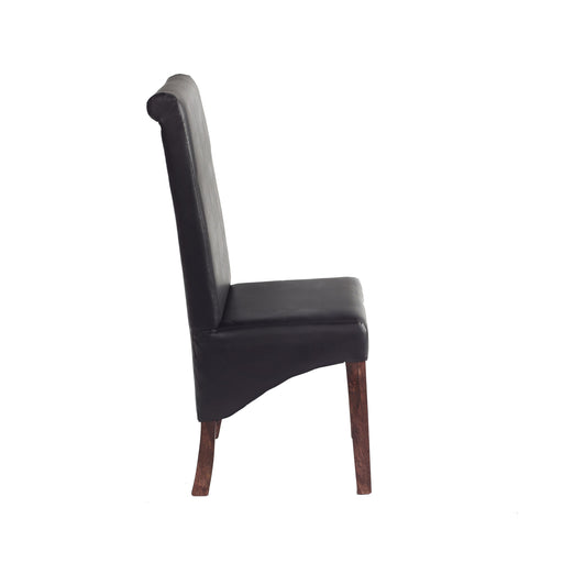 Leather Dining Chair matching our Toko Dark Range Home Centre Direct 