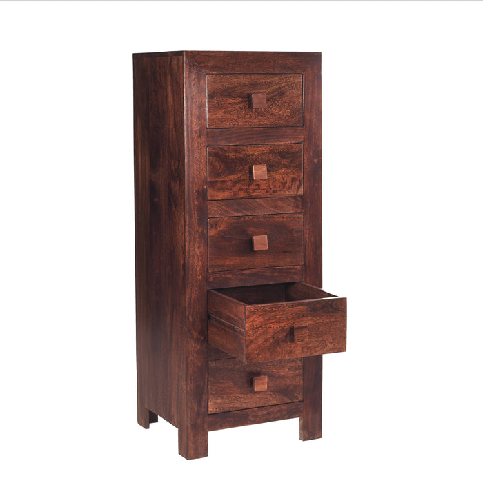 Toko Dark Mango 5 Drawer Chest Toko IHv2 