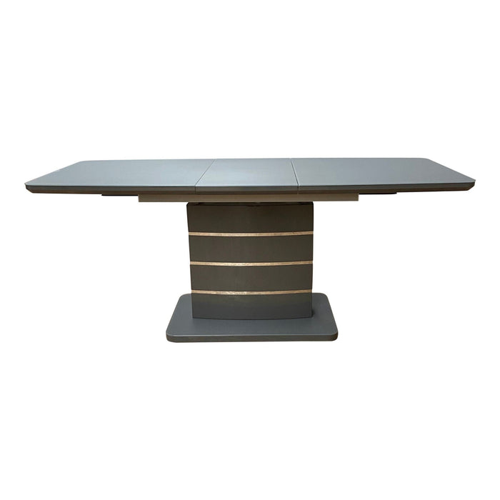 Modena Extension Table Dark Grey Extending Dining Table Gannon 