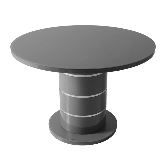 Modena Round Table Dark Grey Round Table Gannon 