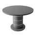 Modena Round Table Dark Grey Round Table Gannon 