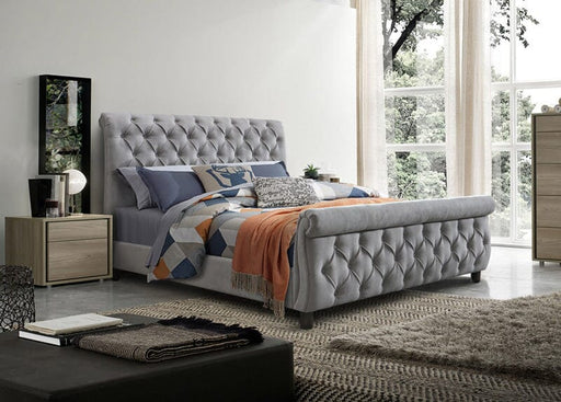 Morgan 4'6" Bed Grey Bed FP 