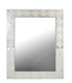 White And Silver Diamond Decorative Wall Mirror Mirrors CIMC 