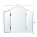 Value Vista Silver Curved Vanity Mirror Mirrors CIMC 