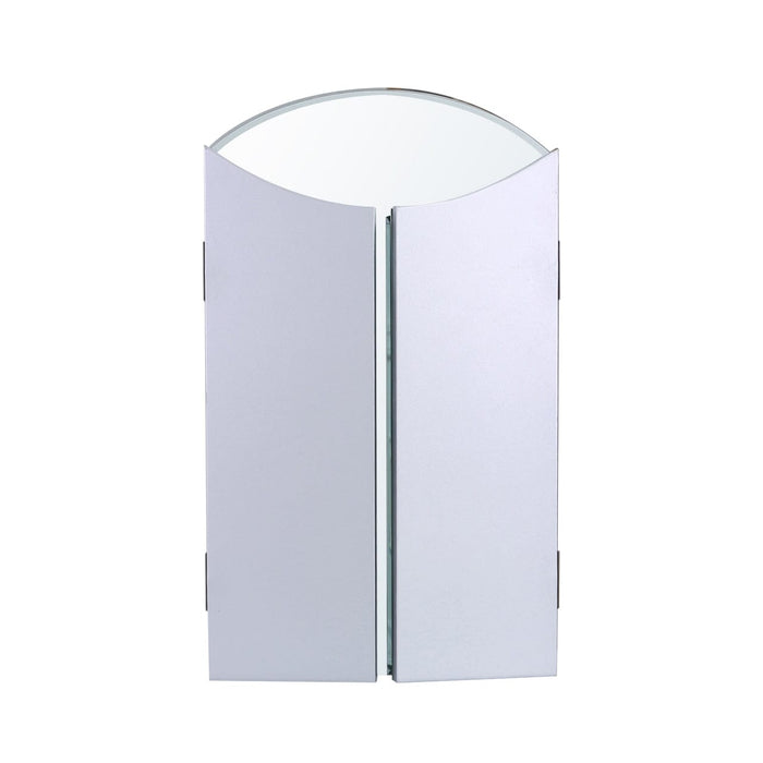 Value Vista Silver Curved Vanity Mirror Mirrors CIMC 