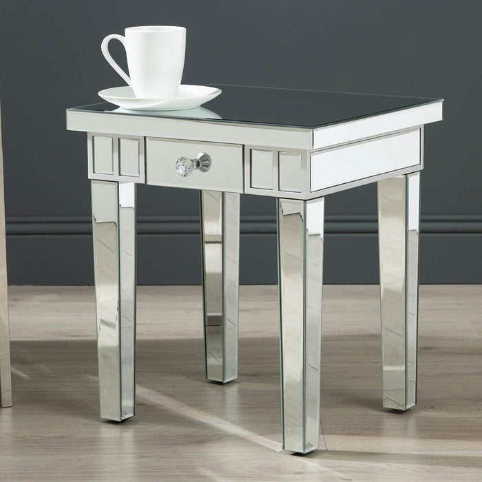 Classic Mirror End Table Side Table CIMC 