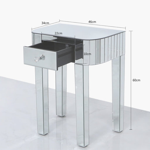 Classic Mirror Small End Table Side Table CIMC 