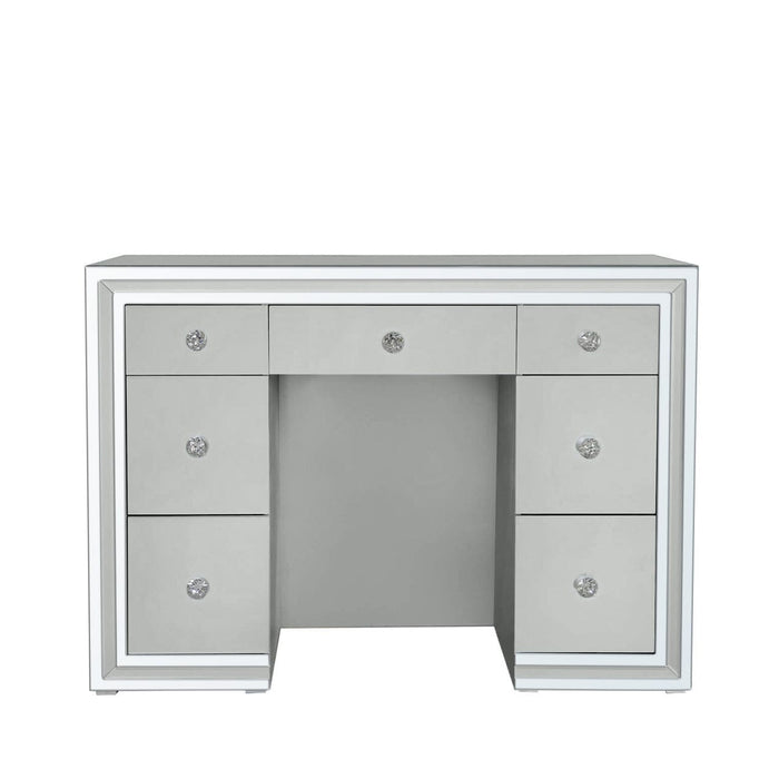 Grey Manhattan 7 Drawer Dressing Table Dressing Table CIMC 