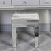 Grey Manhattan Mirror Stool Dressing Stool CIMC 