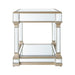 Apollo Champagne Mirrored End Table Side Table CIMC 