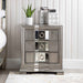 Lucca Mirror Grey 3 Drawer Cabinet Cabinet CIMC 