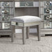 Lucca Mirror Grey Stool Dressing Stool CIMC 