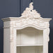 White Carved Bookcase Bookcase Maison Repro 