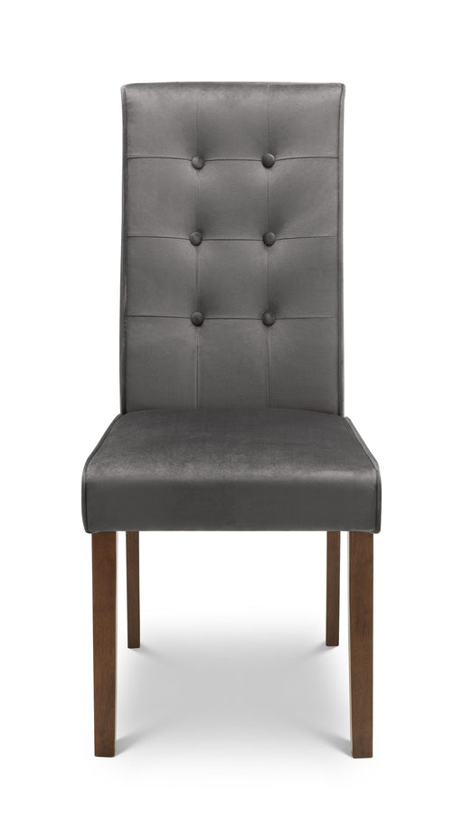 Madrid Velvet Dining Chair (2 Per Box) Dining Chairs Julian Bowen V2 