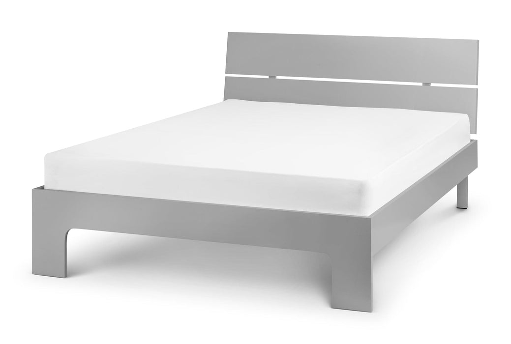 Manhattan Bed Frame 150Cm - Grey Bed Frames Julian Bowen V2 