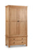 Marlborough Oak Combination Wardrobe Wardrobe Julian Bowen V2 