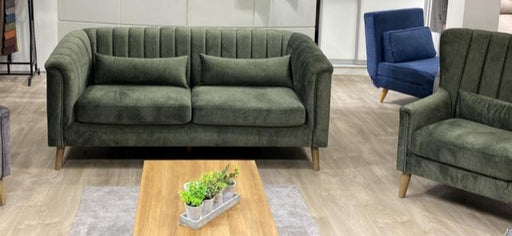 Meabh Green Velvet 2 Seater Sofa Sofas supplier 175 
