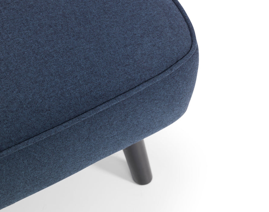 Miro Curved Back Sofabed - Blue Sofa beds Julian Bowen V2 