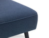 Miro Curved Back Sofabed - Blue Sofa beds Julian Bowen V2 