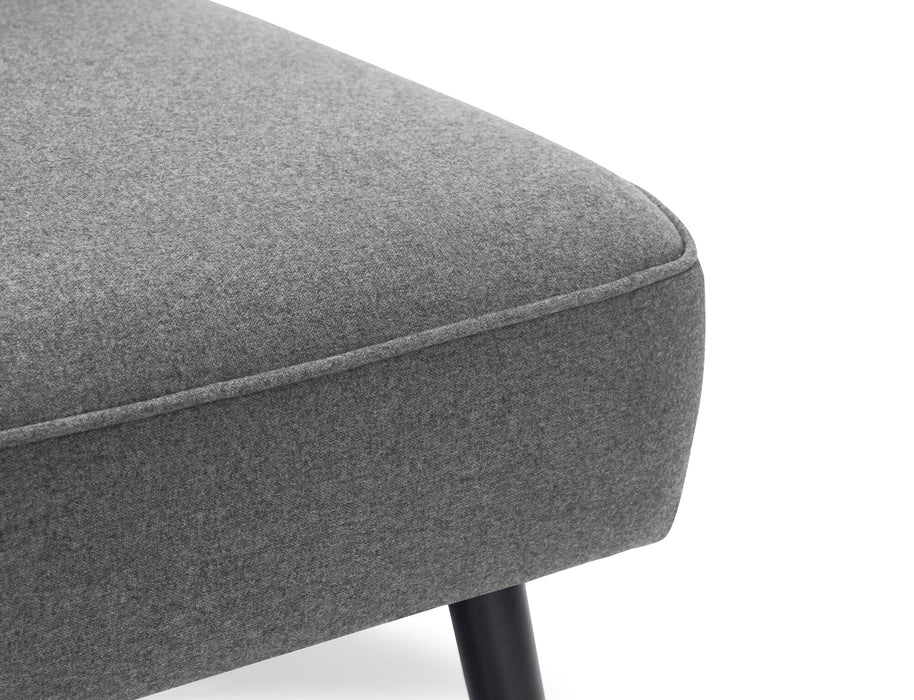 Miro Curved Back Sofabed - Grey Sofa beds Julian Bowen V2 