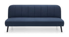 Miro Curved Back Sofabed - Blue Sofa beds Julian Bowen V2 