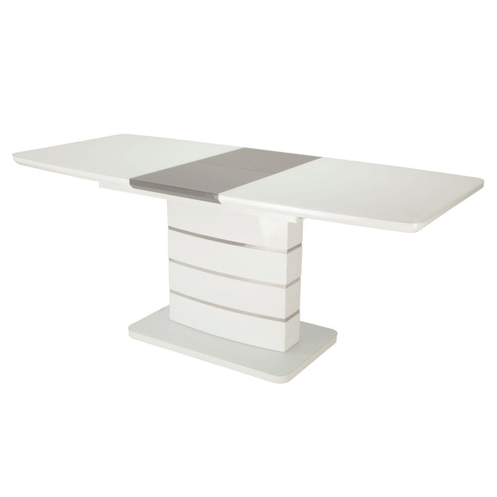 Modena Extension Table Light Grey Extending Table Gannon 