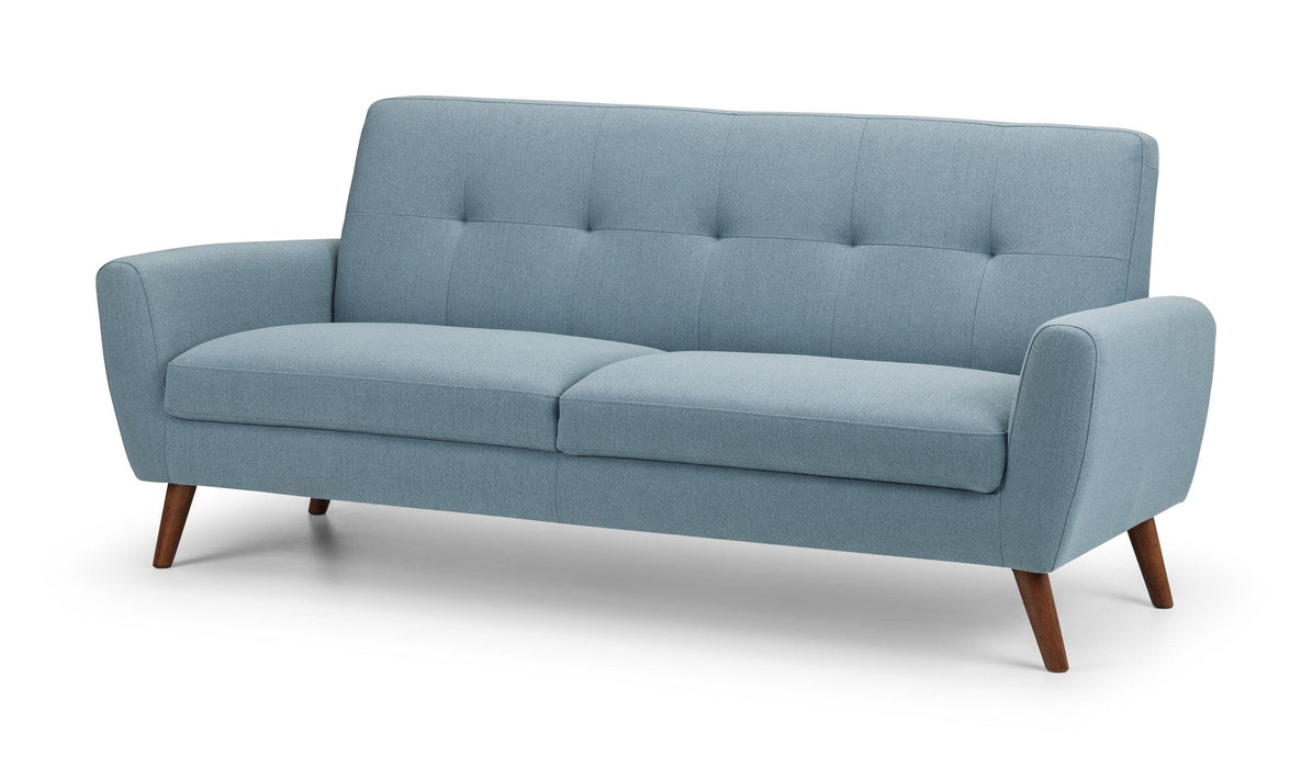 Monza 3 Seater Sofa - Blue Sofas Julian Bowen V2 