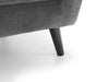 Monza Chair In Dark Grey Velvet Armchair Julian Bowen V2 