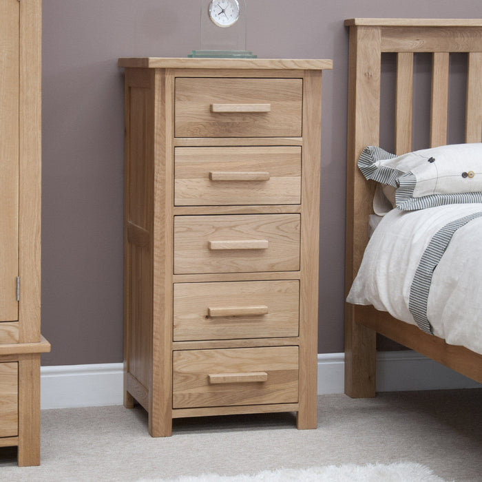 Opus 5 Drawer Narrow Chest Chest of Drawers GBH 