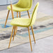 Oslo Chair Green Velvet Dining Chair Gannon 