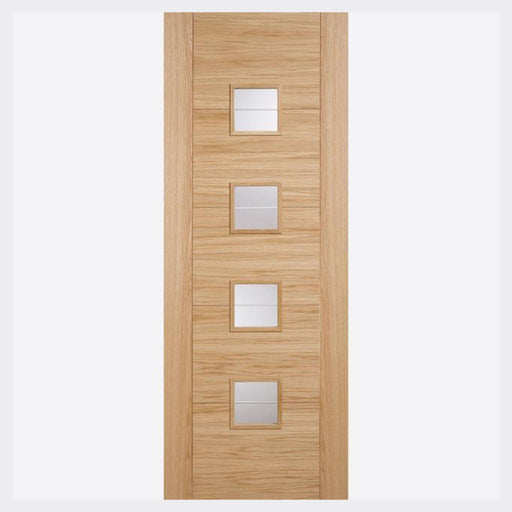 Oak Vancouver Glazed 4L Brilliant Cut Glass Internal Doors Home Centre Direct 