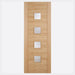 Oak Vancouver Glazed 4L Brilliant Cut Glass Internal Doors Home Centre Direct 