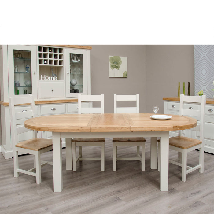 Painted Deluxe Oval table Dining Table GBH 