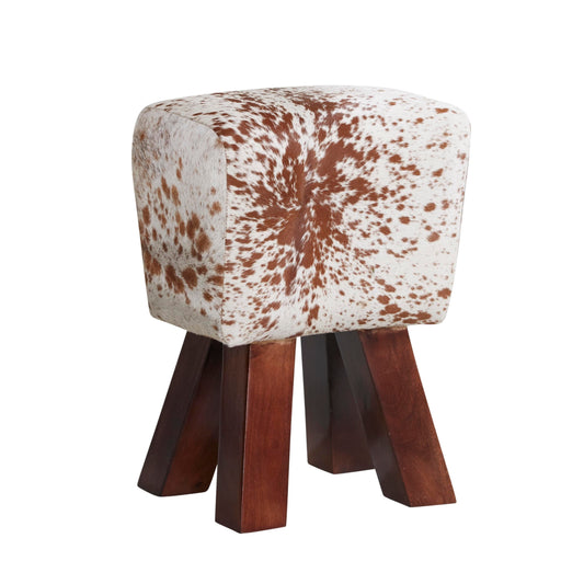 Cowhide Stool Natural Cowhide IHv2 