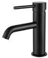 Pier Matt Black Mono Basin Mixer (Inc Clicker Waste) Supplier 141 