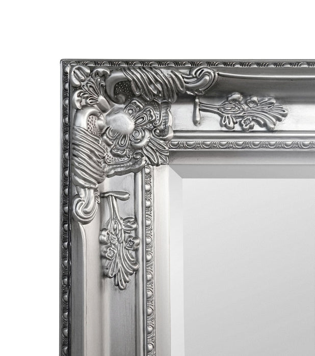 PALAIS PEWTER LEAN-TO DRESS MIRROR Mirror Julian Bowen V2 