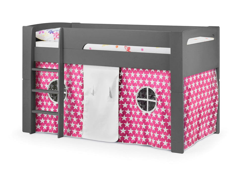 Pink Star Pluto Tent Bunk Beds Julian Bowen V2 