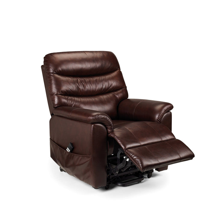 Pullman Leather Rise & Recline Chair Armchair Julian Bowen V2 