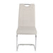 Rimini Chair Taupe PU Dining Chair Gannon 