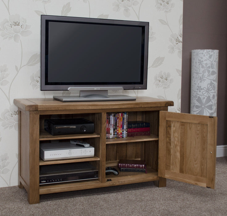 Rustic Oak TV Cabinet TV Cabinets GBH 