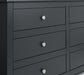 Radley 6 Drawer Chest - Anthracite Chest of Drawers Julian Bowen V2 