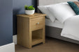 Radley Bedside - Waxed Pine Bedside Tables Julian Bowen V2 