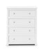 Radley 4 Drawer Chest - White Chest of Drawers Julian Bowen V2 